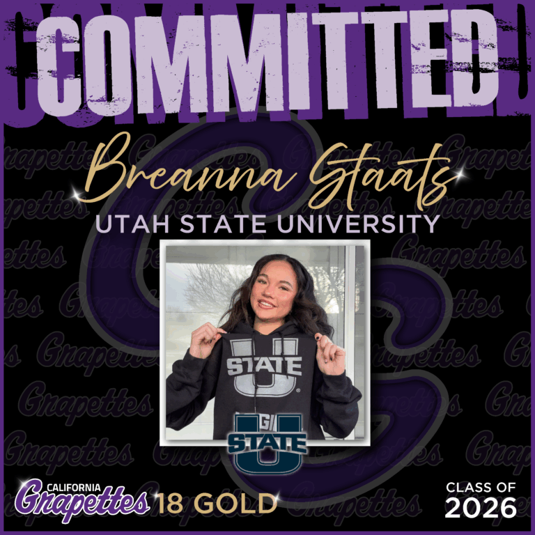 Congratulations to Breanna Staats on her commitment to Utah State!